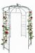 Merkloos Relaxdays Rozenpaviljoen Metaal Groen 206x290x206 cm