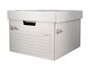 Liderpapel Automatische kartonnen container voor 3 dozen def. Folio / 4 ordners a-z 387 x 333 x 260 mm.
