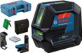 Bosch Professional GCL 2-50 G Kruislijnlaser Groen + DK 10 Plafondklem in Koffer - 0601066M02