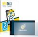 BROTECT - Screenprotector voor Garmin Camper 780 - Folie Beschermfolie transparant 2 Stuks