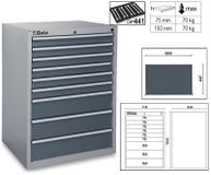 Beta C35/9Gm-Industrieel Ladenblok 9 Laden - 035000192