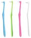 Kit de 4 brosses à dents pour appareils orthodontiques, avec protections