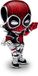 Pandora Moments Marvel Deadpool Charm aus Sterling Silber, Kompatibel mit Pandora Moments Armbändern, 793360C01