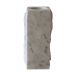 Botané Vase en marbre Carrara Edge Medium, 30 cm