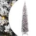 Sapin de Noël artificiel vert 240 cm PVC et acier et plastique
