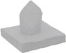 Santex feest servetten - 25x stuks - zilver - 40 x 40 cm - papier