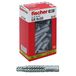 Fischer 542453 50 pluggen voor massieve wand, geperforeerde baksteen, gipsplaat, 542453, grijs, 8 x 50 mm