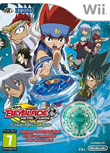 Konami Beyblade Metal Fusion Counter Leone