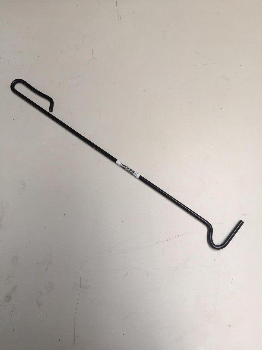 VuurZon Vuurpook - 51cm - zwart - staal