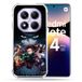 Cokitec Versterkte hoes voor Xiaomi Redmi Note 14 Pro 5G Manga Demon Slayer zwart