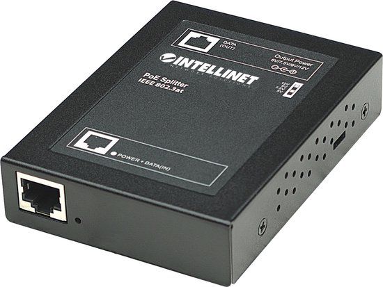 Intellinet 560443 network splitter Power over Ethernet (PoE+)