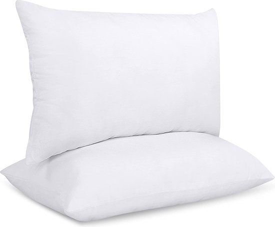 Utopia Bedding Kussenvulling 30 x 50 cm (Set van 2), Vulkussen Binnenkussen Sofakussen Decokussen (Wit)