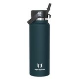 Sparrow RVS Drinkfles 500ml/750ml/1L/1.2L - Isolerende Waterfles met Rietje