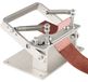 Maximaal 8 cm machine à biseauter en cuir - Acier inoxydable 304 - Manuel