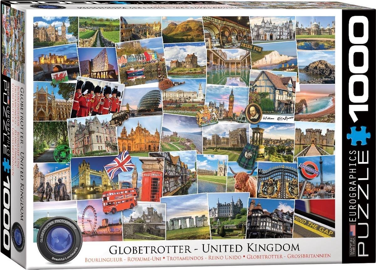 Eurographics Puzzel Globetrotter Groot-Brittannië