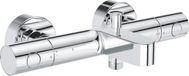 GROHE Thermostaatdouchekraan Precision, wandmontage, chroom, met temperatuurbeperker, waterbesparende functie