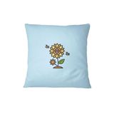 Bona Basics Decoratieve kussenhoes Lichtblauw 45x45 cm