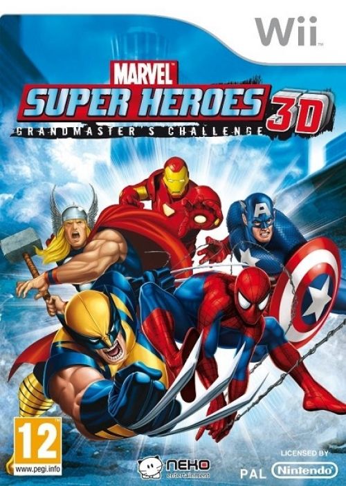 Neko Marvel Super Heroes 3D - Nintendo Wii