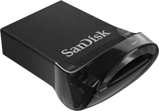 SanDisk Ultra Fit USB flash drive 1 TB Zwart