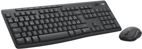 Logitech MK370 Grijs Grafiet Qwerty Spaans
