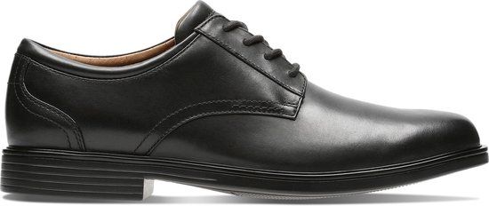 Clarks Heren Veterschoenen - Zwart - Maat 43