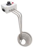 Chauffage à miel en acier inoxydable, 550 W, avec thermostat, plage de température 40-80 °C