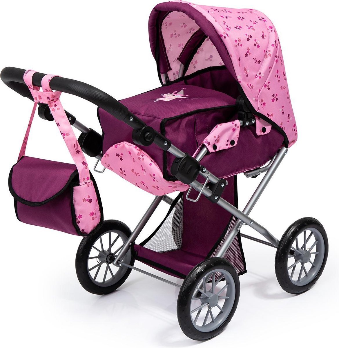 Bayer Design Bayer Poppenwagen City Star Roze Fee