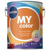 Histor MY color Muurverf Extra Mat RAL 7021 | Zwartgrijs 2.5L