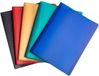 Exacompta 10x Showmappen in halfharde gerecyclede PP met 100 tassen Opak - Geassorteerd - 78600E