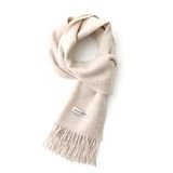 linişte 100% wollen sjaal - mannen en vrouwen winter warme zachte luxe effen kleuren geschenkdoos