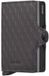 Secrid Twinwallet Optical Leren Portemonnee Grijs/Geel Unisex