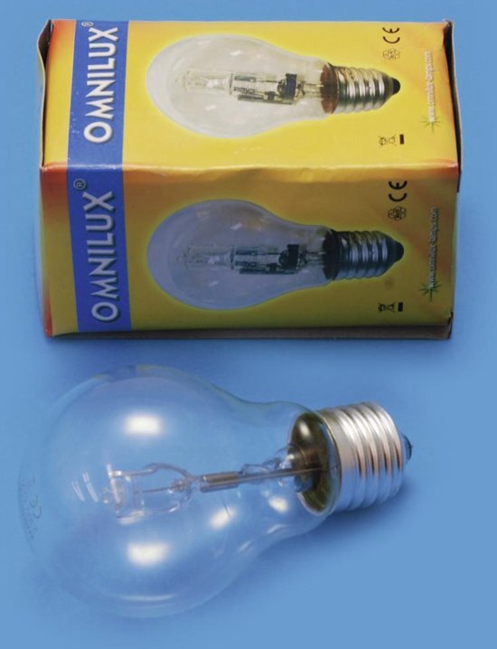 OMNILUX A19 230V/42W E-27 clear halogen