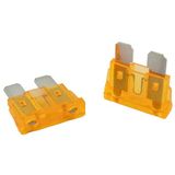 5 SeKi 5 stuks platte zekeringen ATO standaard 5A lichtbruin 19mm 32V/DC boot caravan