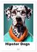 Hipster Calvendo Hipster Dogs (Wall Calendar 2027 DIN A3 portrait)