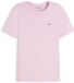 Tommy Hilfiger Dames T-shirt Katoen Ronde Hals Korte Mouw Casual Herfst/Winter S