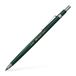 FABER-CASTELL - potlood met uitklapbare stift TK 4600, 2 mm stift HB
