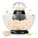 Duronic POP50 BK Machine à popcorn – 1200 Watt Machine à popcorn à air chaud – Popcorn sain sans huile – Sain avec peu de calories – Livré avec gobelet doseur et bol de service intégré – Noir