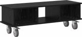 Chêne noir meuble TV 100 x 35 x 35 cm