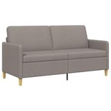 vidaXL Sofa met Opbergruimte Taupe 172 x 78 x 87 cm Polyester