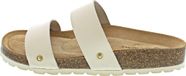 Hey Marly Sandale CASUAL CORK, Glattleder, Beige, Femme