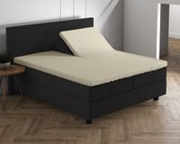 Dreamhouse Dubbel Jersey 220 gr. Splittopper Hoeslaken Creme 160 x 200/220