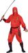 Widmann Finidi Red Dragon Ninja pakken voor volwassenen M