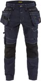 Bl??kl??der Blaklader Blaklader Werkbroeken met kniestukken 19901141 Werkbroek X1900 Marineblauw/Zwart NL:58 BE:52