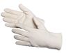 Jah handschoenen met jersey in naturel met gebreide boord