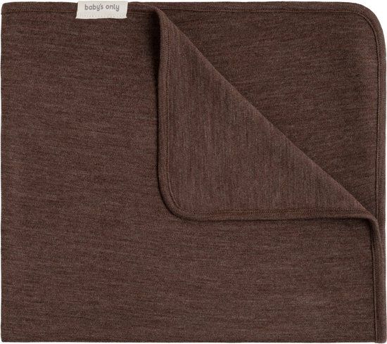 Baby's Only Ledikantdeken Merino Fine Meadow - Taupe - 100x135 cm
