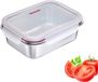 Westmark roestvrijstalen lunchbox – lekvrije lunchbox – magnetron- en ovenbestendig, BPA-vrij – bentobox voor school, werk en kinderopvang – zilver, 600 ml