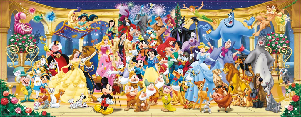 Ravensburger Disney groepsfoto