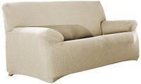 Eysa elastisch sofa plaid 3-zits kleur 00-ecru Sucre, polyester, 37 x 17 x 29 cm