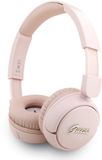 GUESS Script Metal Logo Headphone - Roze
