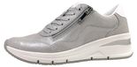 Tamaris Damenschuhe Schnürer Silber Freizeit